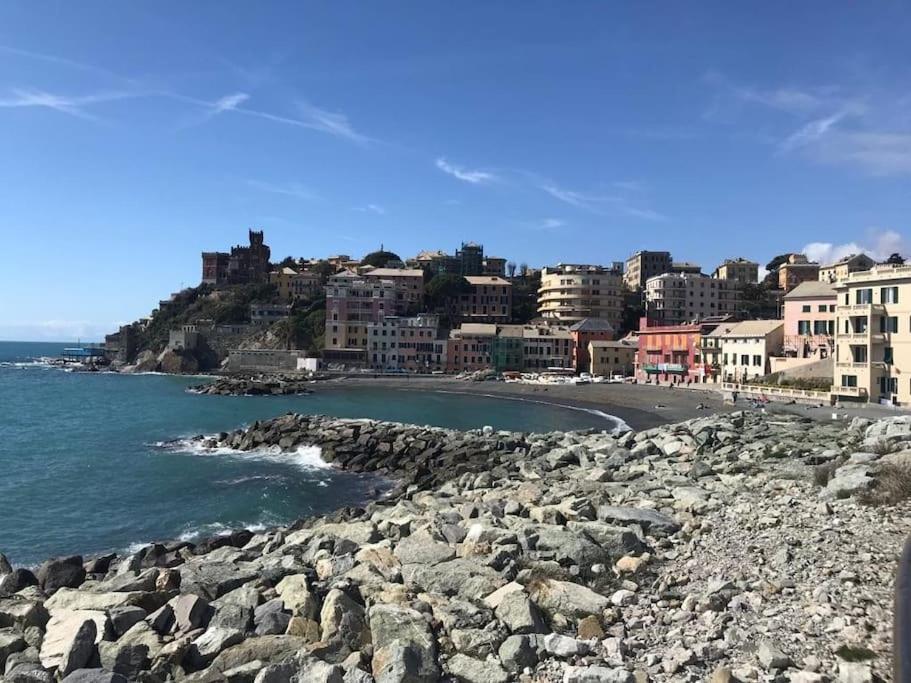 Pisi Home, 2 Min Dalla Spiaggia E Dall' Ospedale Gaslini Genua Zewnętrze zdjęcie