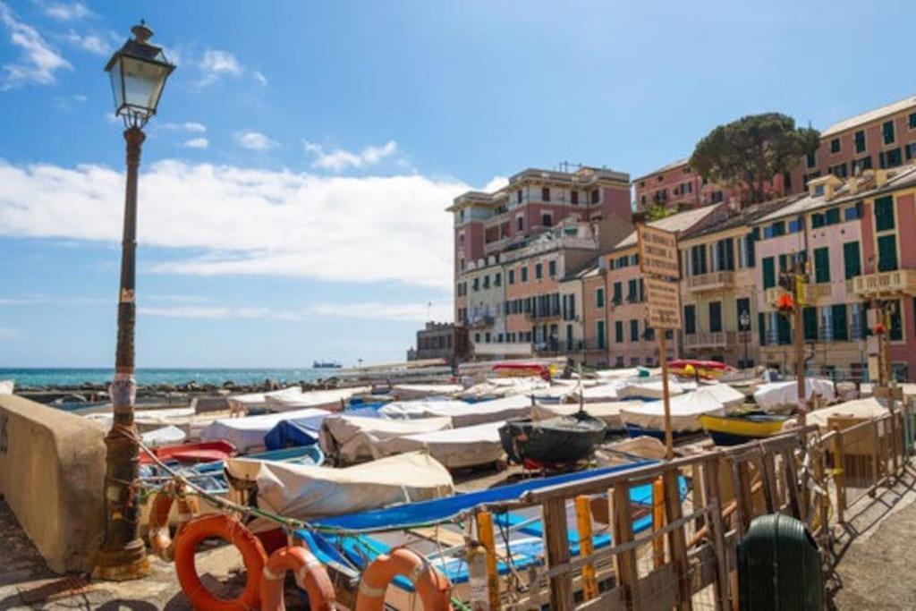 Pisi Home, 2 Min Dalla Spiaggia E Dall' Ospedale Gaslini Genua Zewnętrze zdjęcie
