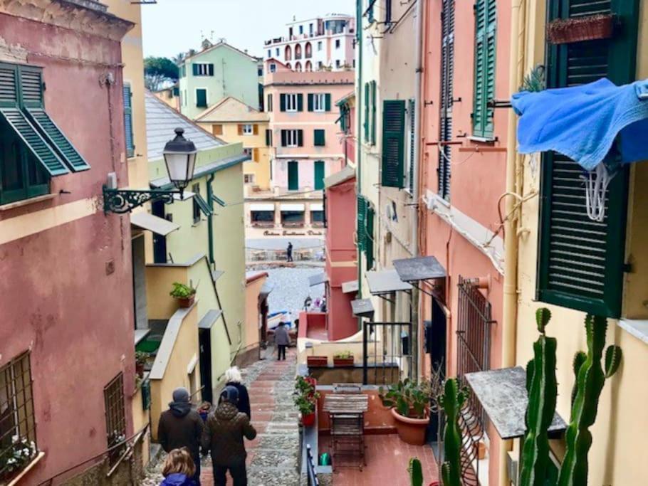 Pisi Home, 2 Min Dalla Spiaggia E Dall' Ospedale Gaslini Genua Zewnętrze zdjęcie